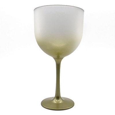 Taça Gim Degradê Dourada