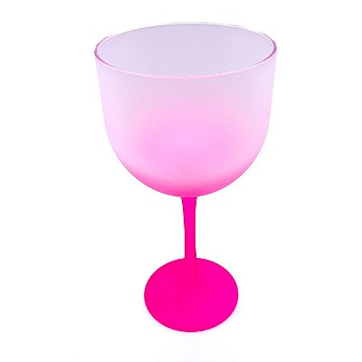 Taça Gim Degradê Rosa Pink
