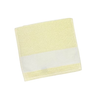 Toalha Lavabo 29x50 Com Barra Para Sublimação - Perola