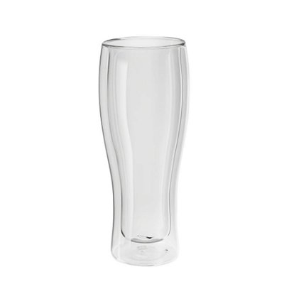 Copo Vidro Cristal Double Wall Cerveja 400ml