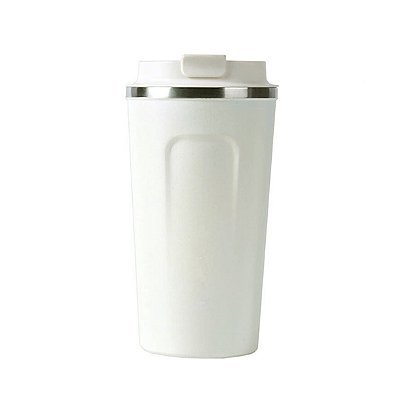 Copo Térmico Para Viagem Creme 510ml