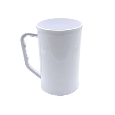 Caneca 500ml Lisa Branca - Acrílico