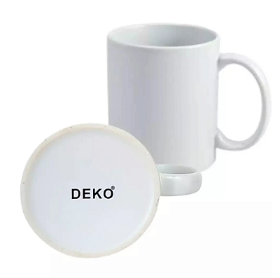 24 Canecas Brancas 325ML DEKO