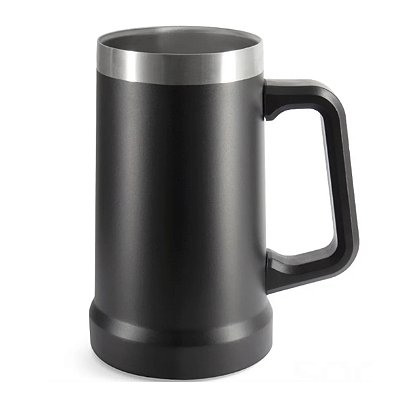 Caneca Térmica Inox Preto - 700ml