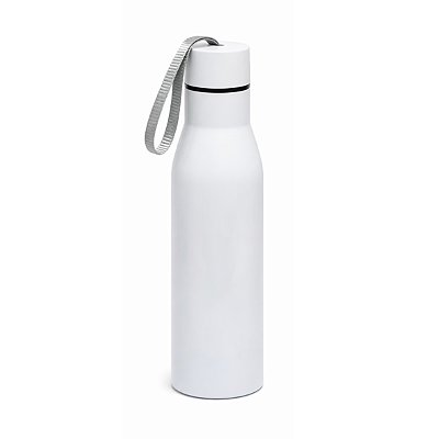 Squeeze TÉRMICA Branca Inox ESPORTE - 450ml