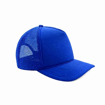 Boné Trucker AZUL ROYAL Adulto P/ DTF