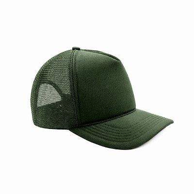 Boné Trucker VERDE MUSGO Adulto P/ DTF