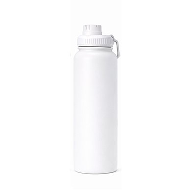 Garrafa Térmica Com Tampa e Alça 800ml - Branco