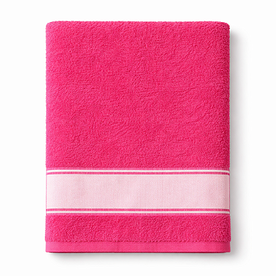 Toalha de Banho para Estampa Sublimática - Rosa Pink