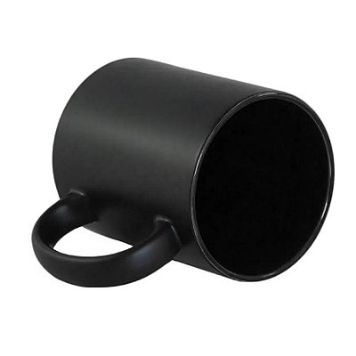 Caneca Mágica Fosca Com Interior Preta