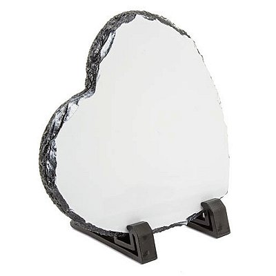 Pedra de Ardósia Para Sublimação - Coração