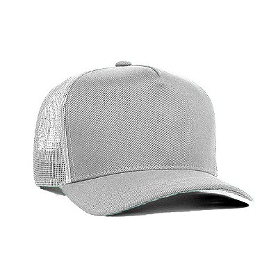 Boné Trucker CINZA CLARO Adulto P/ DTF