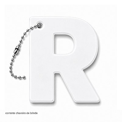 Letra Do Alfabeto Em Acrilico Retroverso PCT 3 Un – LETRA R
