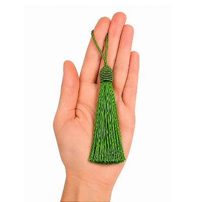 Pingente Tassel PCT C/ 3 unid. - Verde Militar