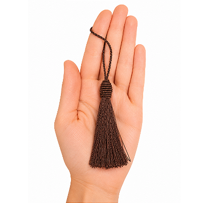 Pingente Tassel PCT C/ 3 unid. - Marrom