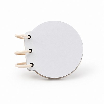 Livro Criativo em MDF 3mm para Sublimação - REDONDO