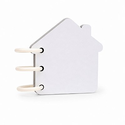 Livro Criativo em MDF 3mm para Sublimação - CASINHA