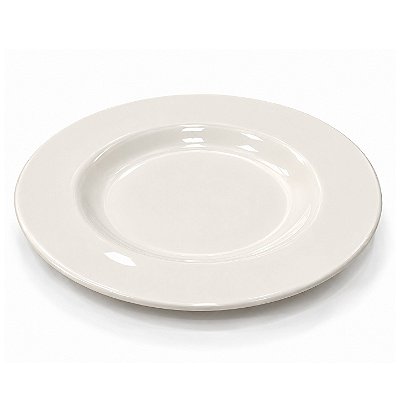 Prato de Cerâmica Branca Orbis P/ Sublimação - 26cm
