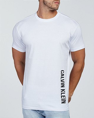 Camiseta Masculina Calvin Klein Básica Branca