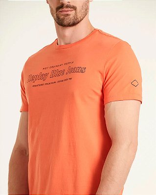 Replay Camiseta Masculina Em Outlet