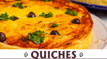 Quiches e Tortas Salgadas para festas RJ