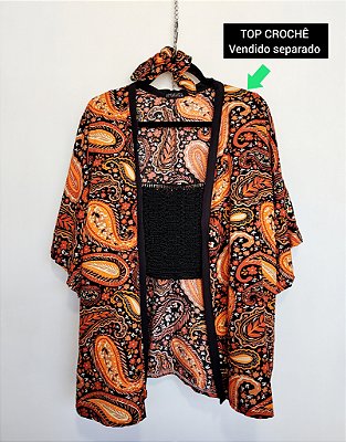 Quimono Estampado verão