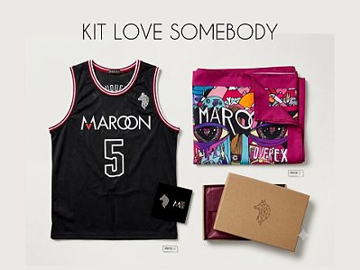 Kit Maroon 5 - Love Somebody