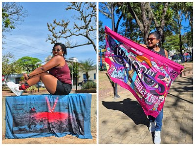 Bandeira Maroon 5 - Overexposed ou V