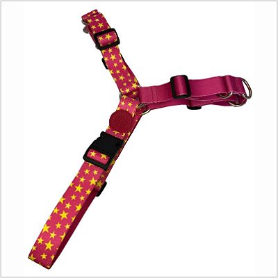 Peitoral Antipuxão Constelação Rosa