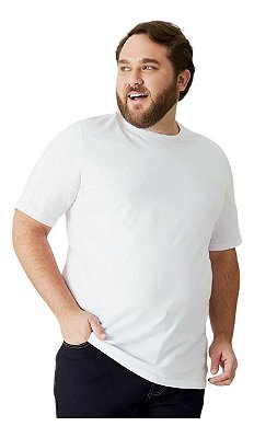 Camiseta Básicas Plus Size Malwee Algodão