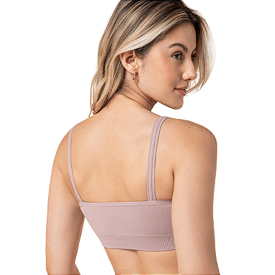 Top Lupo Power Loba Fitness Microfibra Sem Costura Academia