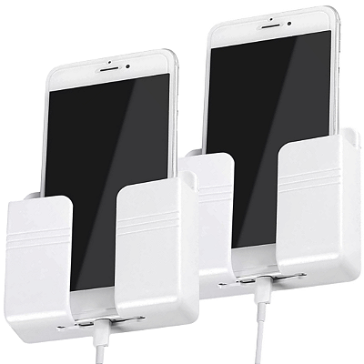Kit 2 Suportes para Celular com Fita Dupla Face Autoadesivos