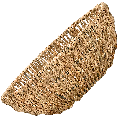 Cesto Redondo Fruteira e Centro de Mesa Fibra Natural 26 cm