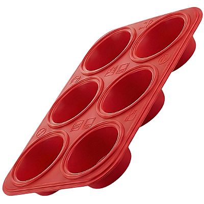 Forma de Capcuke 100% em Silicone Resistente e Antiaderente