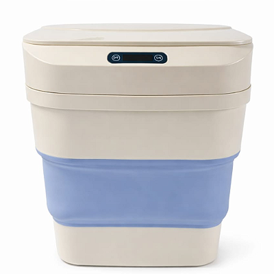 Lixeira Dobrável Inteligente com Sensor por Indução à Pilha