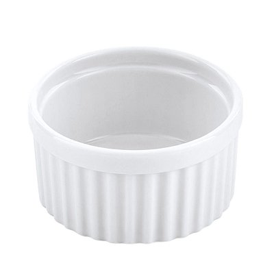 Ramekin Canelado em Cerâmica Ramequim 7 cm - 100 ml