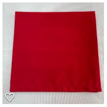 Guardanapo Tricoline - Vermelho