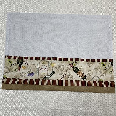 Pano de prato Garrafas de Vinho