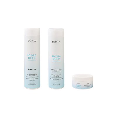 KIT HYDRA DEEP TRIO (Shampoo+Condicionador+Máscara)