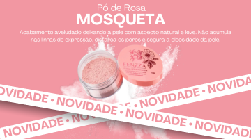 Pó rosa Mosqueta