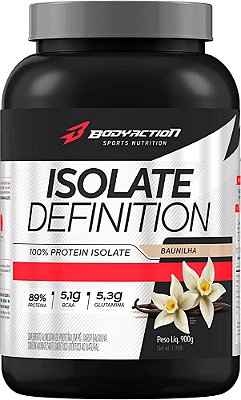 Whey Isolado Isolate Definition 900g - BodyAction