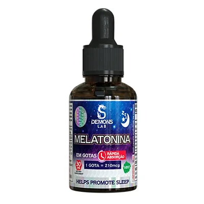 Melatonina Em Gota 30 ML - Demons Lab