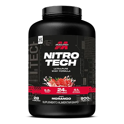 Whey Protein Ultra Pure Nitro Tech 900gr - Muscletech
