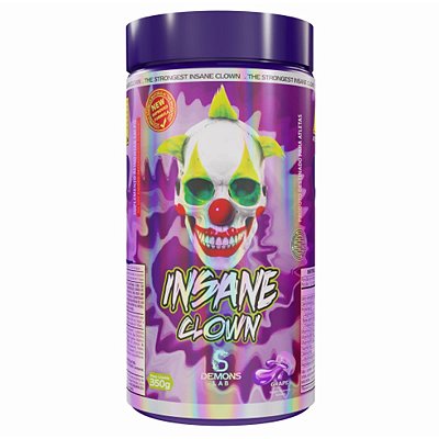 Pré Treino Insane Clown 350g Demons Lab