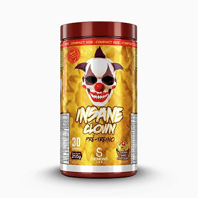 Pre Treino Insane Clown 210g Chocolate Demons Lab Chocolate