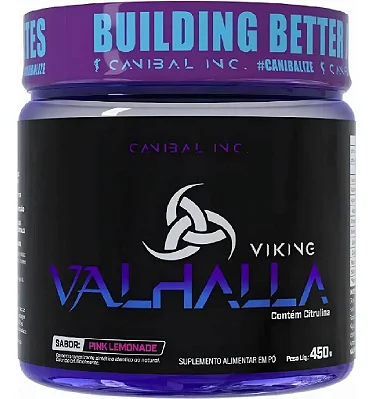 Viking Valhalla Pré-treino 450g C/ Beta Alanina Canibal (Melancia)