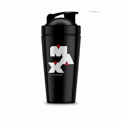 Coqueteleira 1 Dose 750ml de Metal Eu Sou Max - Max Titanium