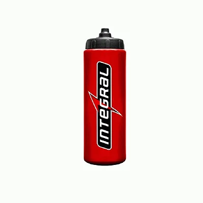 Garrafa Squeeze Integralmédica Cor Vermelha 800 ml