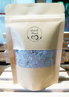 Escalda Pés Sais de Banho Artesanal - Sal Grosso, Sal Rosa, Camomila - 100% Natural 100 g