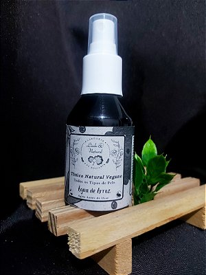 Tônico Facial Água de Arroz e Pimenta Rosa Natural/Vegano 100 ml